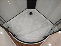 Cabine de douche WC moderne Aokeliya avec musique et panneau informatique