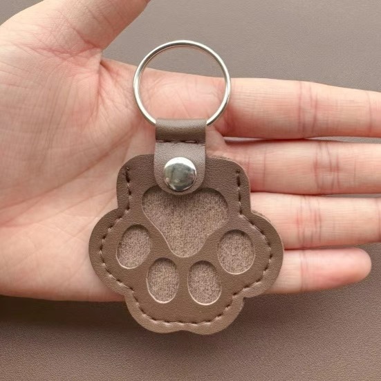 Pendentif de rangement pour poils d'animaux ★   Film transparent [Marron] 1 pièce envoyée