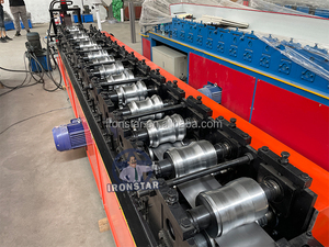 Tự động Con lăn thép màn trập Cửa Thanh làm cuộn tạo thành máy cho giấy chứng nhận CE - Product Image 6