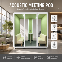 Cabine téléphonique insonorisée Sinjoyin, bureau privé, pod de travail portable, cabine d'enregistrement acoustique silencieuse pour la maison, le salon