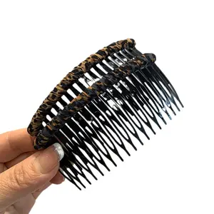 Plastic Hair Side Combs French Twist Comb Insert Bangs Teeth Fine Hair Clips Decorative Hair Combs For Women