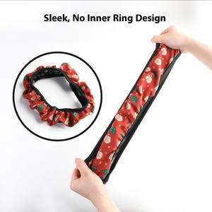 <span class=keywords><strong>Funda</strong></span> de <span class=keywords><strong>Volante</strong></span> de Cuero Wanwan para Halloween, Diseño Impreso de 4 Radios, Anillo Interior Universal, Accesorios para Auto, Modelo Eq-2066 - Product Image 3