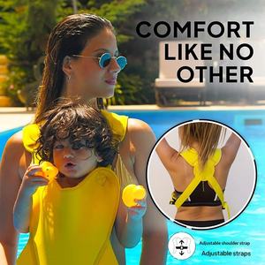 Marsupio per Neonati in Neoprene Impermeabile con Cinghie Regolabili, Leggero, per Spiaggia e Piscina - Product Image 2
