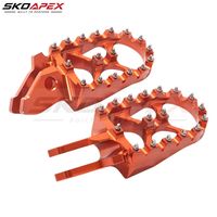 Repose-pieds larges en aluminium CNC pour Sur-Ron Ultra Bee, avec dents en acier inoxydable, repose-pieds MX, pièces de mise à niveau pour moto électrique tout-terrain