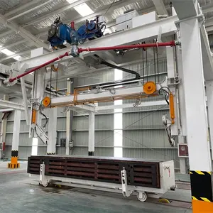 Aac blok otomatik bitki aac blokları üretim hattı üretici gazlı beton blok ve panel yapma makinesi