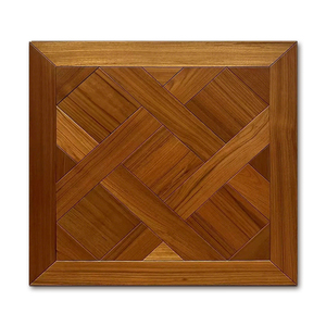 Parquet d'art en teck massif de style palais de <span class=keywords><strong>Versailles</strong></span> de luxe certifié ENF & B1 parquet en bois d'ingénierie pour le parc du salon - Product Image 2
