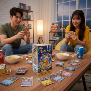 Boîte de 30 paquets de cartes à collectionner Pokémon SV8 Super Electric Breaker Pack, 150 cartes en papier TCG, fabriquées en Corée, pour les fêtes - Product Image 3