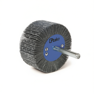 Disque abrasif à lamelles cylindrique Ttake 50x30 mm, tige de 6 mm, zircone, grain 40, pour meuleuse d'angle - Product Image 2