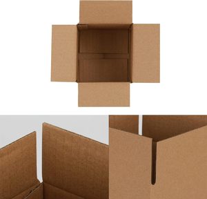 Cajas de Cartón Corrugado Kraft Reciclado Personalizadas al por Mayor de Fábrica con Acabado en Relieve y Logotipo Personalizado para Mudanzas - Product Image 4