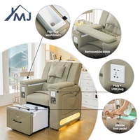 Station de manucure, bain de pieds, fauteuil de pédicure électrique avec massage