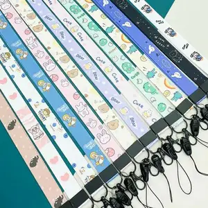 Lanyards de sérigraphie personnalisés bon marché avec logo personnalisé