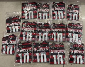 Pantaloncini da Calcio Personalizzati 2526 Custom Retrò Vintage Neymar Santos in 100% Poliestere Traspirante ad Asciugatura Rapida per Squadra - Product Image 1