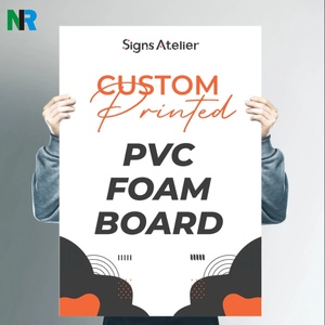 Panneau publicitaire extérieur imprimé UV à succès, personnalisable, avec service de découpe en mousse PVC pour fêtes, décoration et publicité - Product Image 1