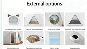 Tienda de Campaña Domo para Observación de Estrellas, Glamping al Aire Libre, Tienda de Campaña de Lujo para Hoteles y Resorts Escénicos - Product Image 3