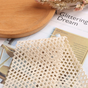 Nouvelle maille transparente creuse 6cm de large fil de coton tissé couleur unie bricolage sous-vêtements décoratifs <span class=keywords><strong>dentelle</strong></span> - Product Image 3