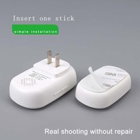 Nuevo Kit de timbre impermeable de 300m de alcance, timbre inalámbrico para fábrica de tiendas de Hospital