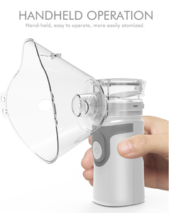 ポータブルミニUSBネブライザーマシンCE認定電気超音波メッシュ吸入器気化器咳止め薬の呼吸問題 - Product Image 4