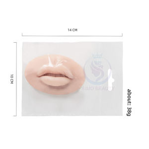 Cuidado damas sexy práctica piel entrenamiento silicona labios boca clínica para ventas al por mayor - Product Image 6