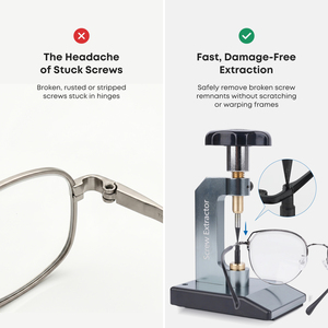 Juego de Extractores de Tornillos y Pernos LY-7X, Extractor de Tornillos Ópticos para Gafas, Herramienta para Lentes para Laboratorio o Óptica - Product Image 3
