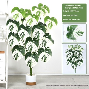 Cây trong chậu nhân tạo cảm ứng thực sự Dương Xỉ lớn cọ nhiệt đới lá cây chuối cho nhà trong nhà trang trí - Product Image 4