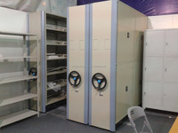 Haute qualité Mobile compacteur stockage classeur bibliothèque acier Document coulissant archive système de classement armoires support