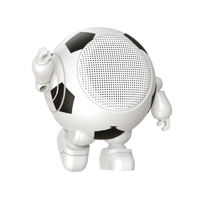 Creative Gift for Mobile Phone Users Cute Portable Mini Speaker 3W Battery Powered TWS Bluetooth Robot Speaker