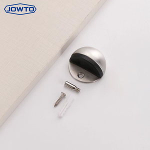 Butée de <span class=keywords><strong>porte</strong></span> magnétique silencieuse en acier inoxydable à fixation au sol avec tampon en caoutchouc pour portes de bureau et de maison - Product Image 4