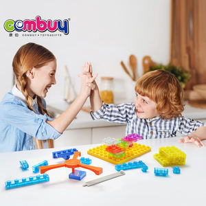 電磁風車実験ビルディングブロック子供組み立ておもちゃ - Product Image 3