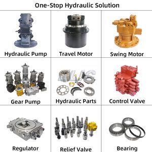 Pompa Hidrolik Utama Assy Assembly Motor Suku Cadang Pompa Excavator untuk Sauer Linde Dakin Kayaba Cat Caterpillar - Product Image 2