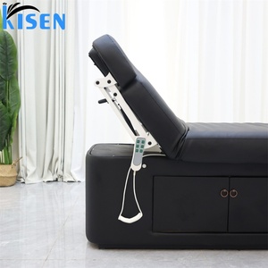 KISEN Lash <b>Bed</b> Modern Luxurious 4 Motors Adjustable Salon Shop Spa Treatment Electric Massage Table Facial Cosmetic Beauty <b>Bed</b> - Product Image 4