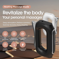 Beliebtes Elektrisches Beheiztes Gua Sha Faszien-Massagegerät Tiefengewebe-Körperschabemesser mit Mikrostrom & Vibration zur Muskelentspannung