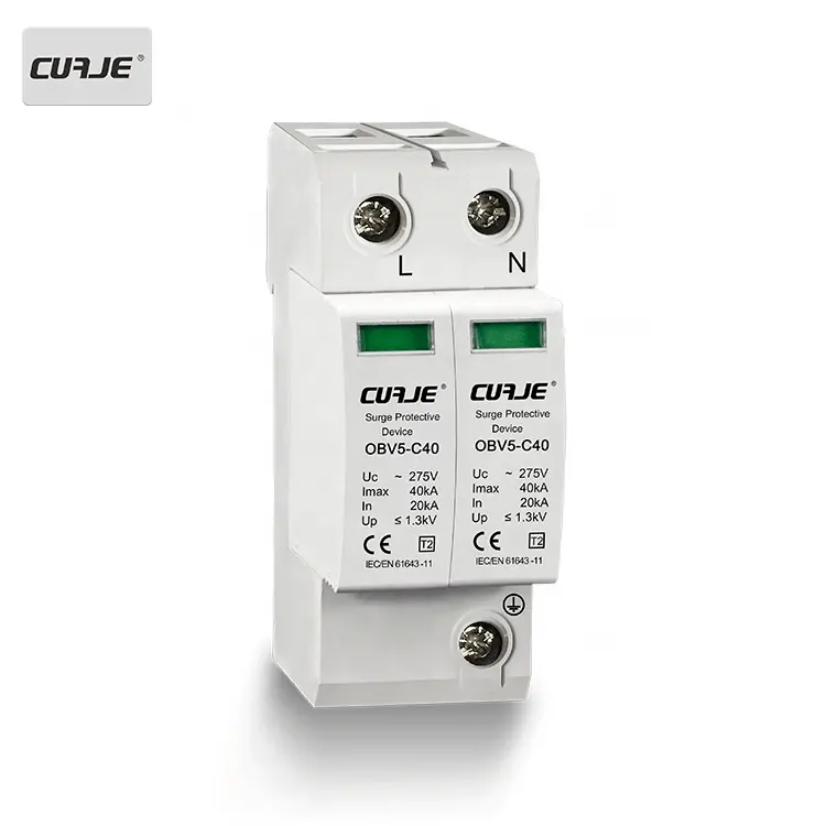 40KA Single Line Surge Protection, Hệ Thống Bảo Vệ Tăng, Biến Tần Điện