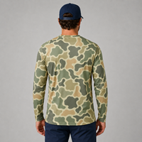 Chemise de pêche OEM UPF 50+ à manches longues, séchage rapide, pour vêtements de pêche personnalisés