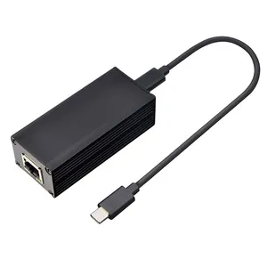 Aluminum Alloy Material 5V 9V Self-adaptation IEEE802.3af/at Standard Poe Driver SDAPO PD2CAT PoE To Type C Adapter Converter