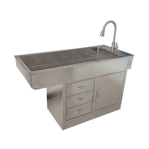 Hochwertiges Veterinär bett 304 Edelstahl tiere Elektrischer chirurgischer Operations tisch Elektrischer Haustier-Operations tisch für Hunde katze - Product Image 3