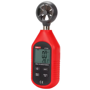 Anémomètre numérique miniature UNI-T UT363, mini-mesureur de vitesse du vent et de température - Product Image 4