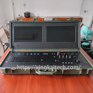 Estación de Control Terrestre para Drones, Portátil, Pantalla Dual de Alto Brillo, Recepción Inalámbrica de Datos, Transmisión de Video - Product Image 6
