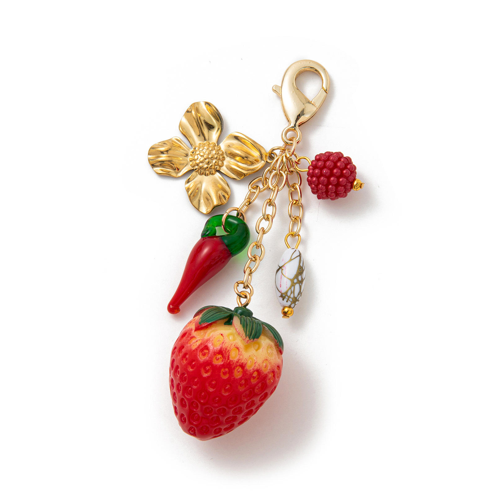 Colgante grande de fresa