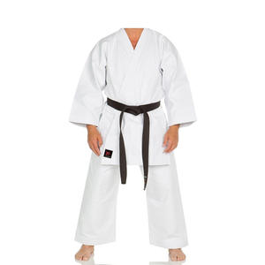 Çin üreticileri tarafından üretilen dövüş sanatları <span class=keywords><strong>Kimono</strong></span> jiu jitsu judo ekipmanları JUDO kıyafeti gi öğrenci beyaz/mavi özelleştirilmiş - Product Image 1
