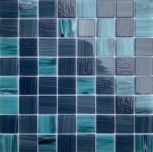 Hot Bán Phòng Tắm Gạch Hồ Bơi Gạch <span class=keywords><strong>Mosaic</strong></span> Bơi Sang Trọng Tái Chế Thủy Tinh Gạch <span class=keywords><strong>Mosaic</strong></span> Cho Trang Trí Nội Thất - Product Image 3