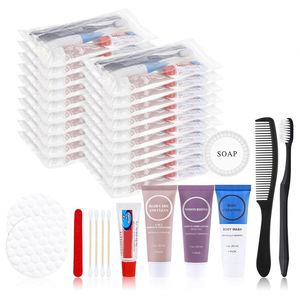Kit de Bain Personnalisé Écologique Jetable pour Hôtels : Shampoing et Lotion Corporelle en Gros - Product Image 1