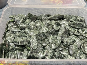 พลอยเซอร์ไฟไนต์ทรงรีทรงกลมทรงหลวมสำหรับทำเครื่องประดับอัญมณีจากธรรมชาติผู้จำหน่ายอินเดีย - Product Image 4