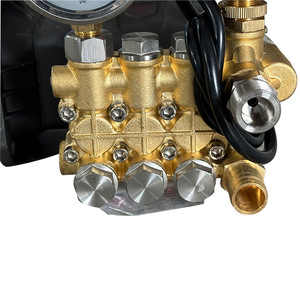 Tête de pompe de nettoyeur haute pression électrique 3 kW 200 kg, accessoire professionnel pour machine de lavage de voitures, ensemble de pompe en cuivre - Product Image 4