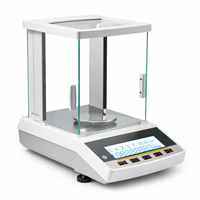 Balance analytique de haute précision 100g-320g 0,1mg, capteur électromagnétique, balance numérique pour laboratoire