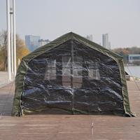 Cabane gonflable d'hiver pour le camping en plein air, climatiseur portable, tente gonflable de camping