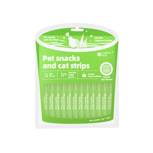 Fábrica al por mayor de alta calidad fórmula de <span class=keywords><strong>pollo</strong></span> natural mascota gato tiras Snack comida húmeda gato tiras <span class=keywords><strong>para</strong></span> gato - Product Image 6