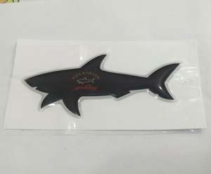 Nouvel Arrivage Autocollant 3D Paul Shark Logo Imperméable Décoration Dessin Animé Autocollant de Stock en Gros - Product Image 1