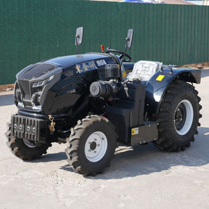 Trattori Agricoli Potenti <span class=keywords><strong>da</strong></span> 80 CV a Quattro Ruote Motrici con Trasmissione Idrostatica, Trattori Multifunzionali per Terreni Coltivati con Aratro - Product Image 3