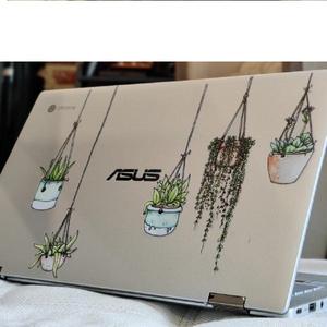 Autocollant décoratif personnalisé découpé pour ordinateur portable étudiant pour couverture arrière d'ordinateur portable - Product Image 1