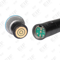 Microphone sans fil numérique professionnel ULXD24D 2 canaux 4 antennes un-à-deux cardioïde BETA58 dynamique/à condensateur XLR Lavalier